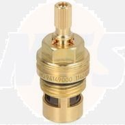 hansgrohe shut-off unit 94149000 180 degree closing angle, with ceramic valves