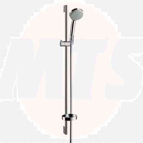 hansgrohe Croma 100 27772, -000 Shower set Vario with shower bar 65 cm and soap dish