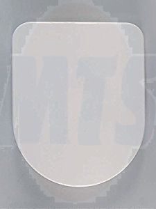 Haro toilet seat Calla Premium 523381 white, stainless steel hinges, softclose