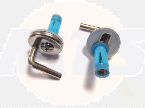 HARO D1702H mounted hinge BVO - expansion anchor, stainless steel 403793