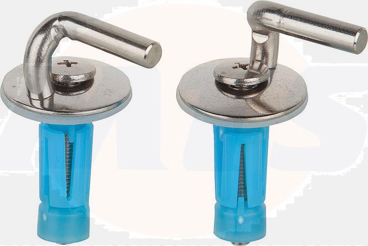 Haro Stainless Steel Toilet Seat Hinges D4002H /  404942