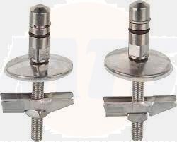 HARO C0702G SoftClose classic hinge BVO - toggle bolts, stainless steel 1 set  407560