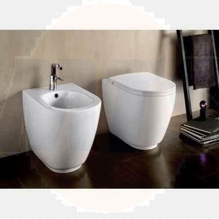 HATRIA FUSION TOILET SEAT AND COVER SLOW CLOSE Y1V101 WHITE  8016250030195