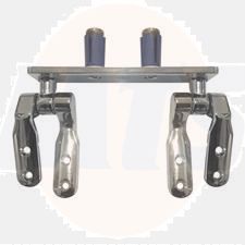 HATRIA Toilet seat and Cover Standard Close Hinges for YOU&ME toilet seats HATRIAYOUME 