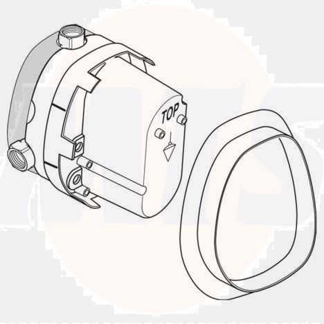 The Ideal Standard cartridge A960351NU is designed for central thermostats with a G1/2