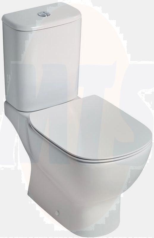 Ideal Standard Tesi New Thin Toilet Seat & Cover, Standard-Close T352801