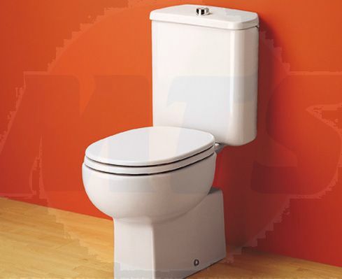 Ideal Standard Linda Toilet seat and Cover in White with Hinges and Fittings