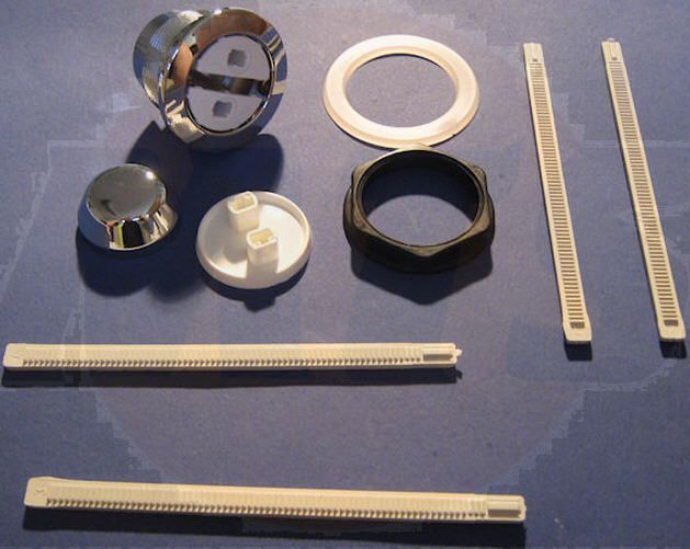 Ideal Standard Unbranded - Raised push button single flush - Long Ratchet SV695AA