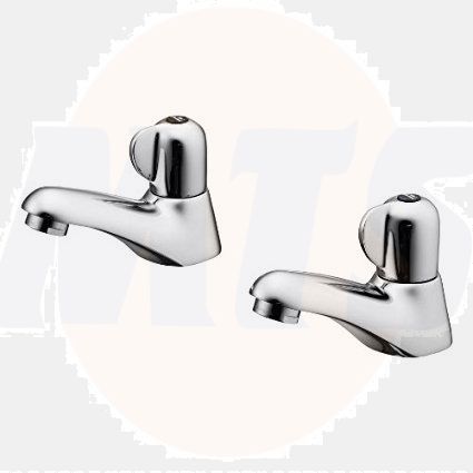 Ideal Standard B9853AA Chrome Elements Brass Washbasin Tap, Ceramic