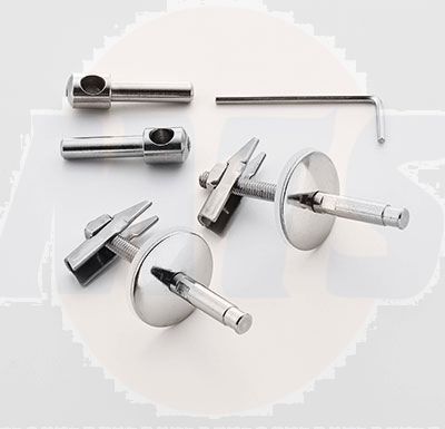 Ideal Standard Jasper Morrison Seat and Cover Hinge Pack Normal Close EV222AA  / T6402G / 407547