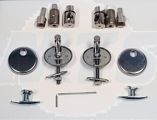 Ideal Standard NEW Create Seat and Cover Hinge Set Soft Close EV265AA  
5017134131833