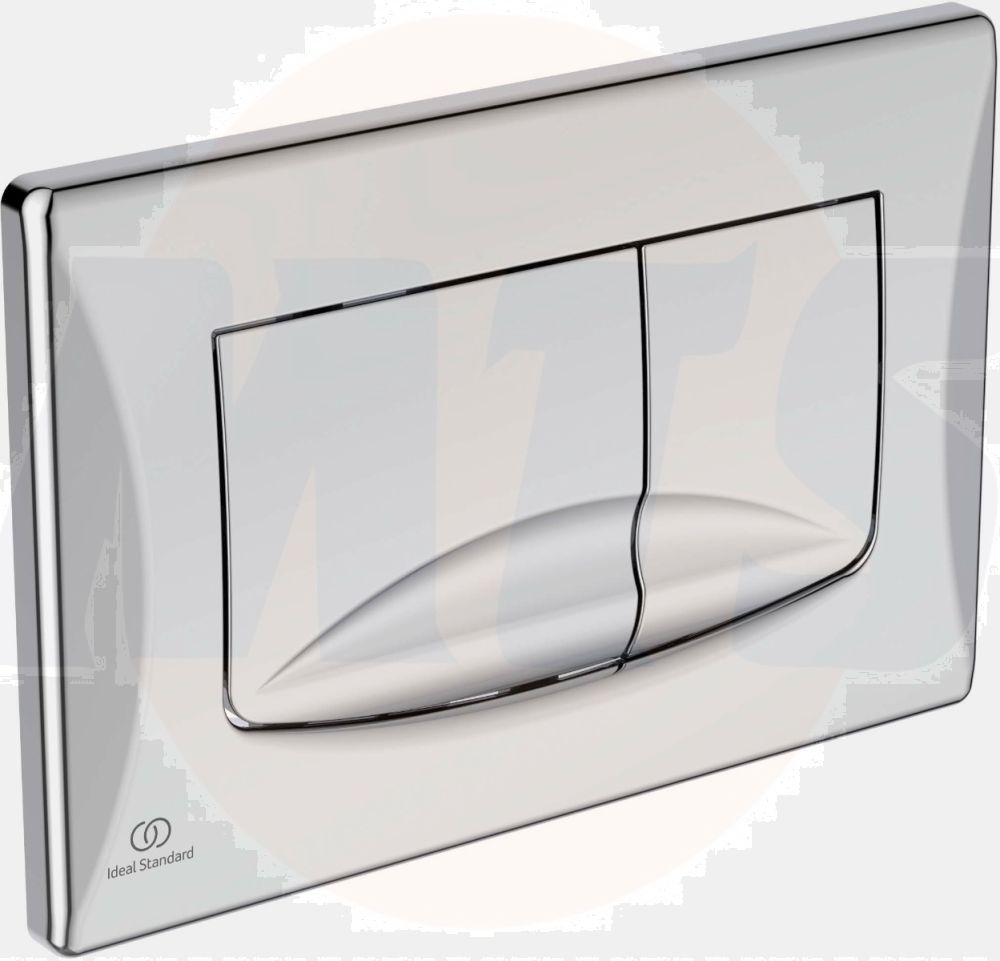 Ideal Standard Solea WC plate R0109AA 245x19x165mm, mechanical, chrome