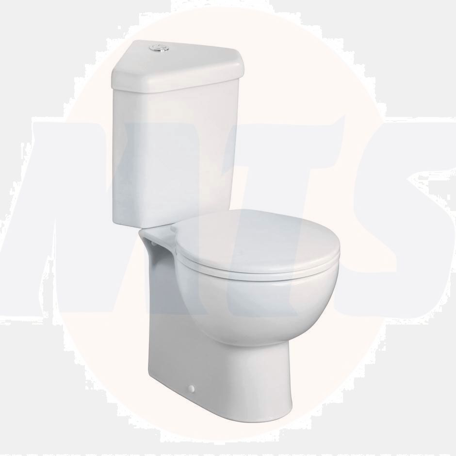 Ideal Standard Space Corner Toilet Seat and Cover with Hinge E709101 