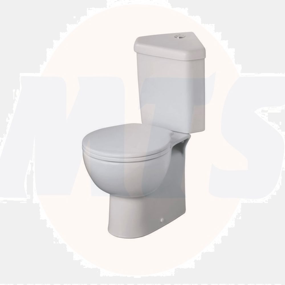 Ideal Standard Space Saver  Spacesaver White Toilet Seat with Fittings E709101