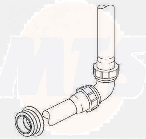 Ideal Standard Spares CONTOUR 21 CONSTRUCTED FLUSHBEND S430267