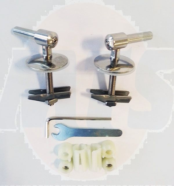 Ideal Standard TV09767  Concept Air Slim Tesi Thin Seat and Cover Hinge Set  Normal Close 