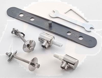 Ideal Standard Washpoint slow closing Toilet seat hinges R6436AA Pre 2010 / Keramag Visit 598143000 / 100101697