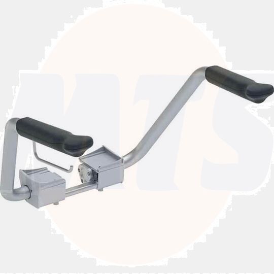 IFO Sign 687206011+98126 Toilet for the disabled with a high bowl of 46 cm, with armrests