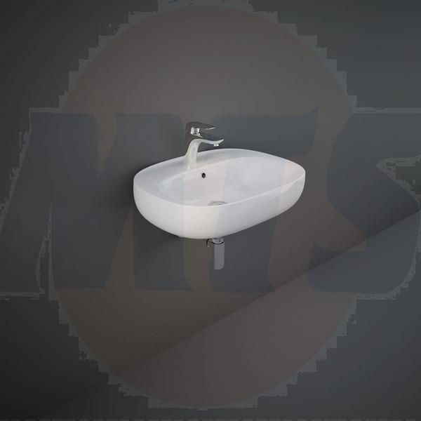 RAK Illusion Wh Wash Bsn 60Cm 1Th ILLWB6001AWHA Bathroomsuites