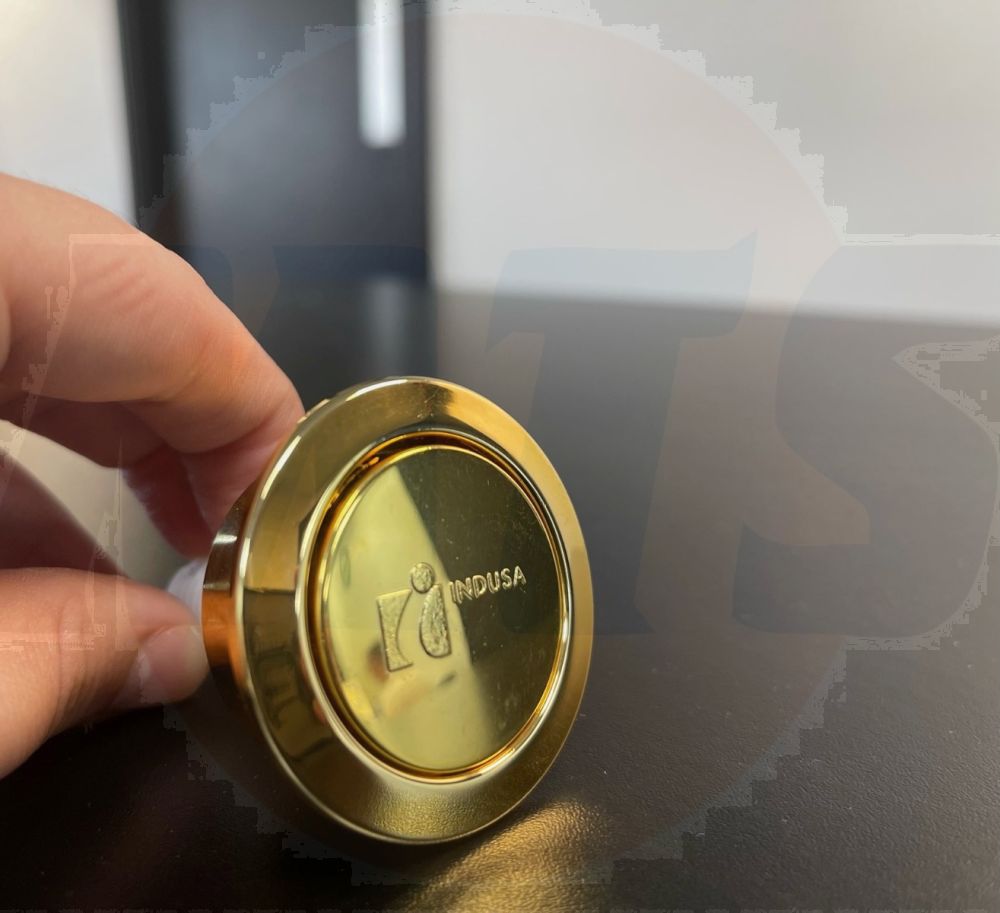 INDUSA GOLD PUSHBUTTON