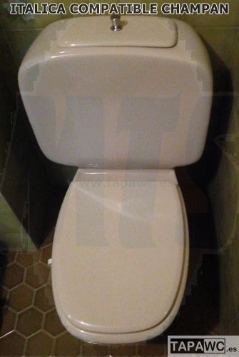 BELLAVISTA-ITALICA TOILET SEAT AND COVER WHITE 