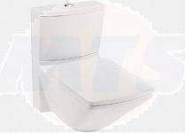 JACOB DELAFON ESCALE KOHLER  E70004-FT-0 REPLACEMENT SOFT CLOSE TOILET SEAT WHITE