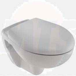 JACOB DELAFON E270017-00 HINGED DOWN HUN SOFT CLOSE TOILET SEAT ONLY