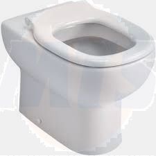 Jasper Morrison toilet seat without cover with quick release hinges normal close E620401