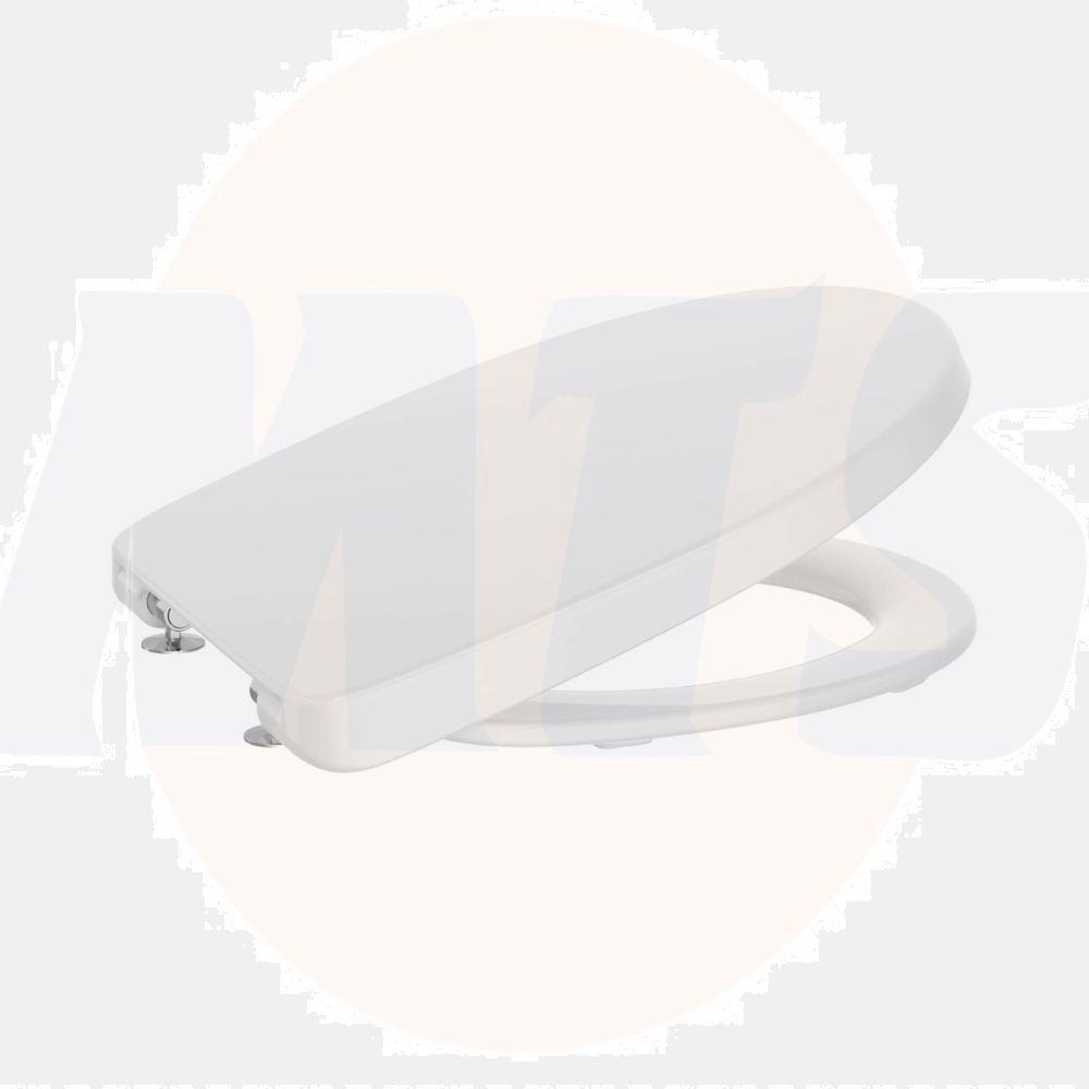 Jika Zeta Toilet Seats and cover with fittings  H890Z910000631 Slowclose, stainless steel hinges