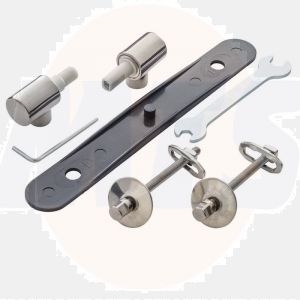 Ideal Standard Tonic Seat Hinges Soft Close K7313AA FOR PRE 2010 TOILET PANS ONLY