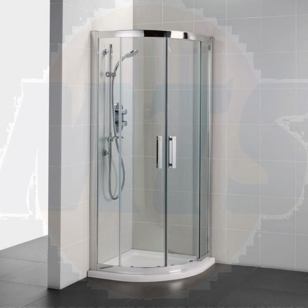 Ideal Standard  Connect 2 800 x 800mm Quadrant enclosure with Idealclean clear glass - bright silver finish  K9383EO