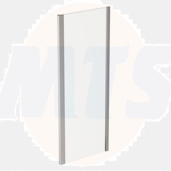 Ideal Standard  Connect 2 700mm side panel with Idealclean clear glass - bright silver finish  K9412EO