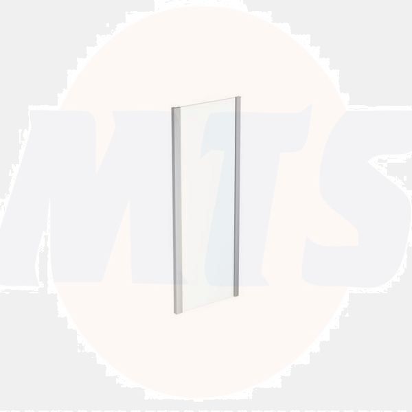 Ideal Standard  Connect 2 760mm side panel with Idealclean clear glass - bright silver finish  K9413EO