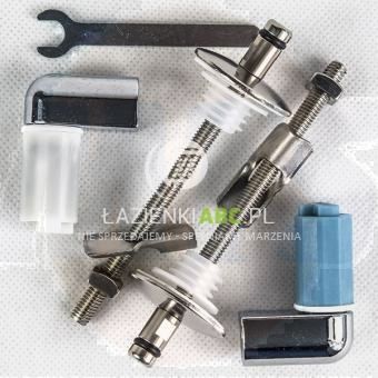 Cersanit Hinges K99-0091, Cersanit -Seat  hinges to fit Nano thermosets, slow-closing, easy thrusting up K99-0091