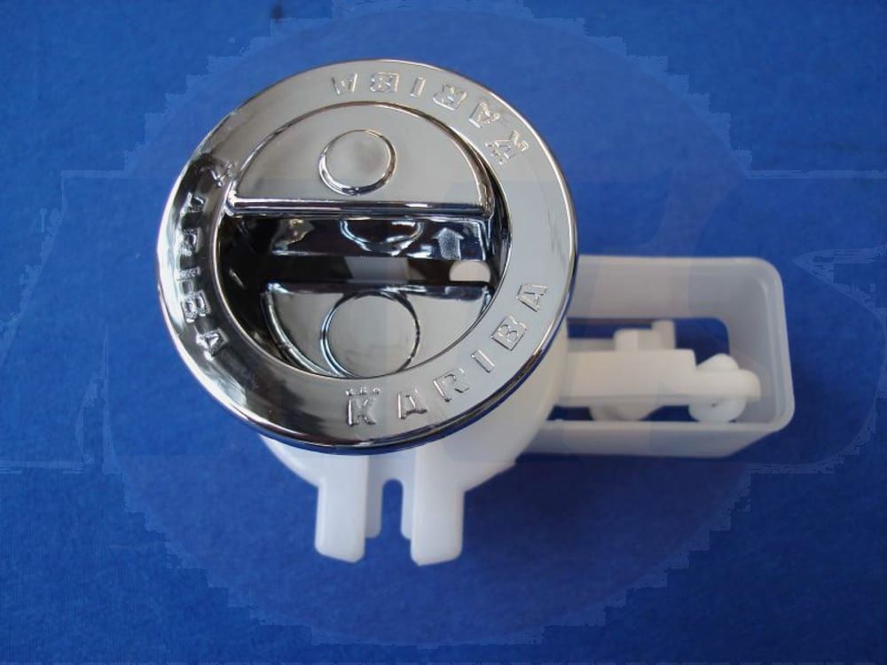 Kariba Chrome Push Button 9067038515