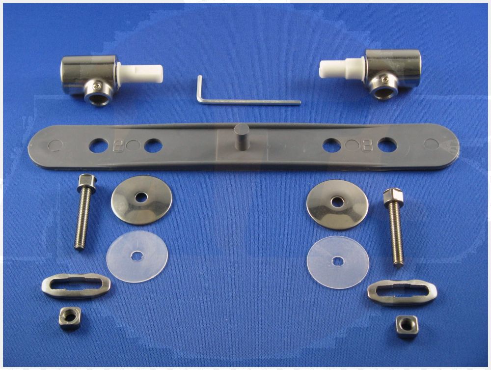 Keramag Joly - Virto 598114000 Toilet Seat hinges Soft Close