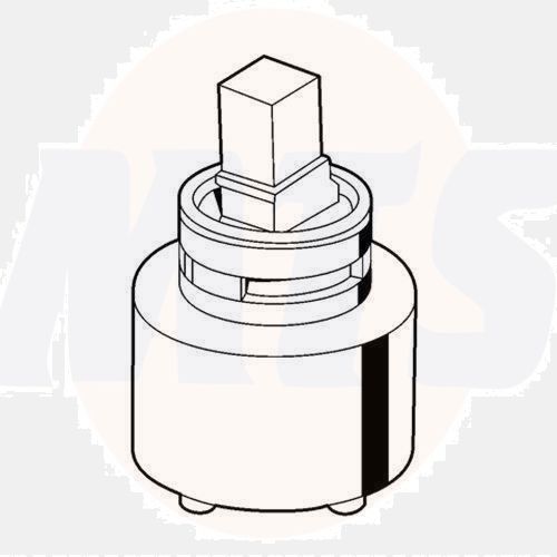 Kludi 7560500-00 Replacement Cartridge for Single-lever Tap 35 Mm Control Unit
