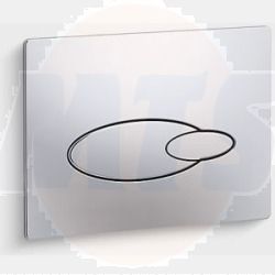 KOHLER 4177A-CP OVAL FLUSH BUTTONS CHROME