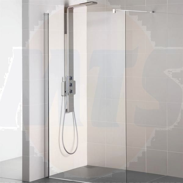 Ideal Standard  Synergy 700 Wet Room panel -  IdealClean Clear Glass  L6220EO