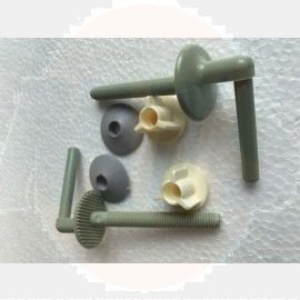 TWYFORD JUPITER AND RHAPSODY- VENUS/VERONA TOILET SEAT HINGE PACK LINDEN GREEN