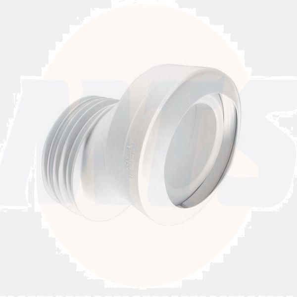 McAlpine MACFIT MAC-4A Offset WC Connector