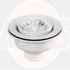 McAlpine BWST-WH Basin Strain Waste White