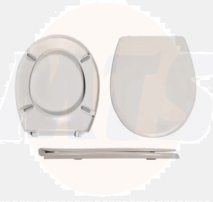 MELODY SME11 SEAT & CVR INC PL HINGE WH