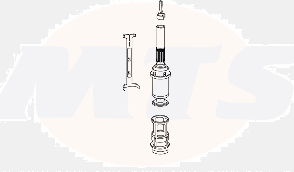 MEPA Outlet Valve Set (Concealed Cistern) 590 737 590737