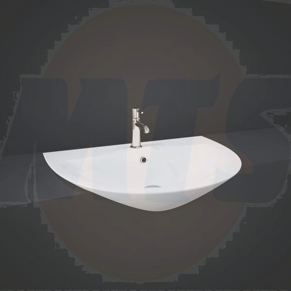 RAK Morning 55cm S/Recessed Basin 1th MORSR5501AWHA Bathroomsuites
