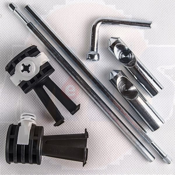 Mounting kit for hanging the bowl  208 mm  Roca GAP AV0027200R