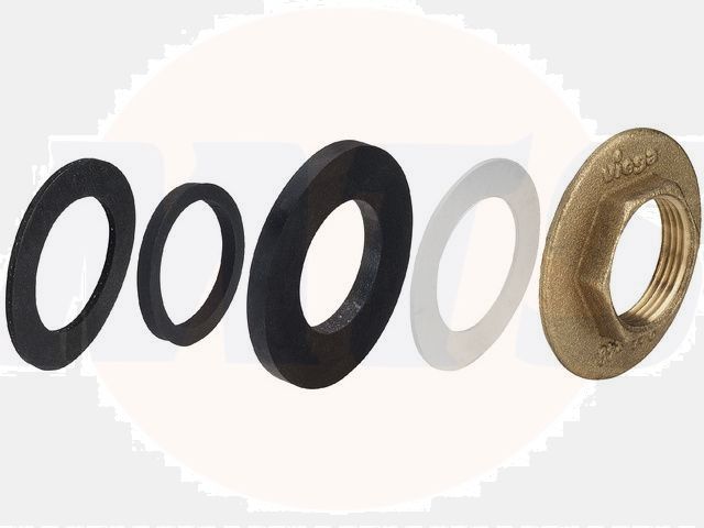 104 887 Viega Mounting set for wall lead-in G-thread Model 1526.414-897