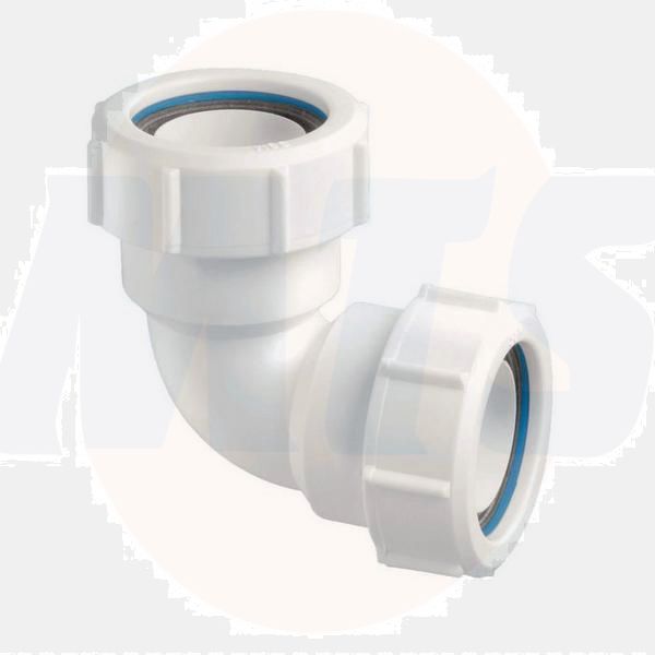 McAlpine MS4 1.1/4inMfxMf 90degBend (3150P) (90)