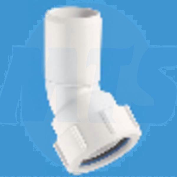 McAlpine 1.1/2 Bent 45 Compression Trap Adapter MT20L