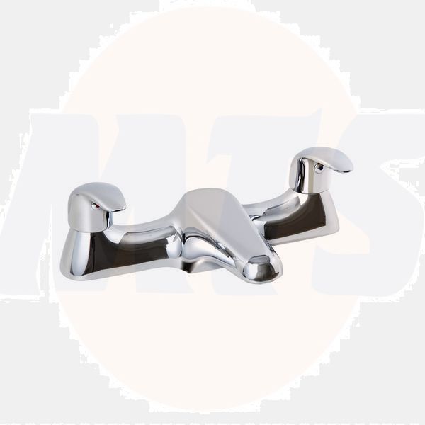 Nabis Alia deck mounted 3/4-turn bath filler mixer tap with ceramic disc